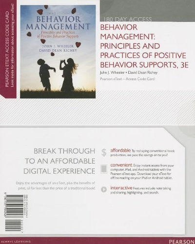 Behavior Management