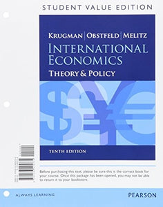 International Economics, Student Value Edition 