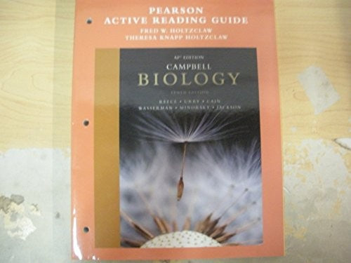 Pearson Active Reading Guide for Use with Campbell Biology 10th Edition AP Edition