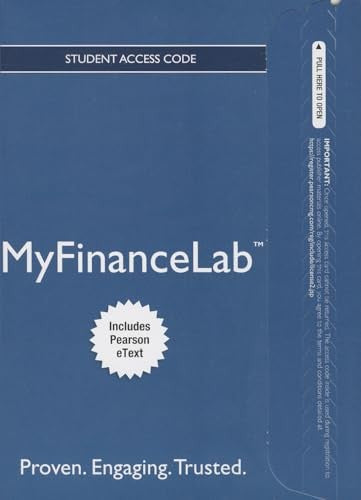 NEW MyLab Finance with Pearson eText -- Access Card -- for Financial Management