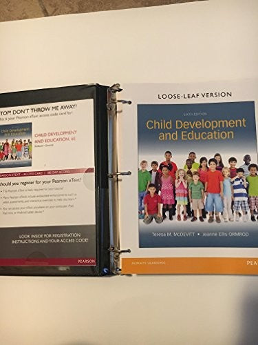 Child Development and Education