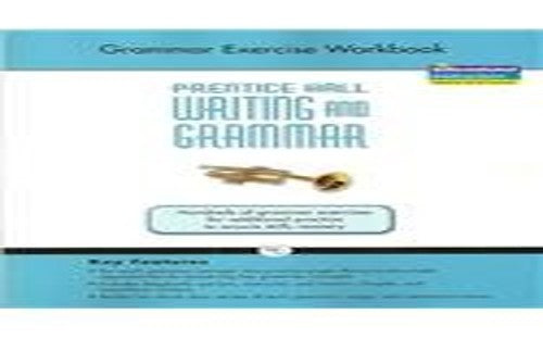 Writing and Grammar Exercise Workbook 2008 Gr9