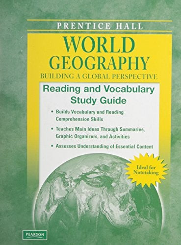 World Geography C2009 Reading & Vocabulary Study Guide