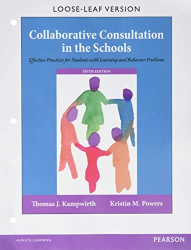 Collaborative Consultation in the Schools