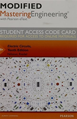 Electric Circuits and Mastering Engineering with Etext and Access Card