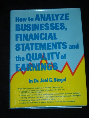 How Analyse Business Finance Statements