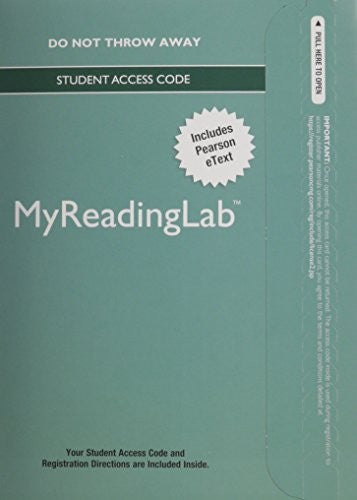 MyLab Reading with Pearson eText -- Standalone Access Card