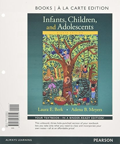 Infants, Children, and Adolescents -- Books a la Carte