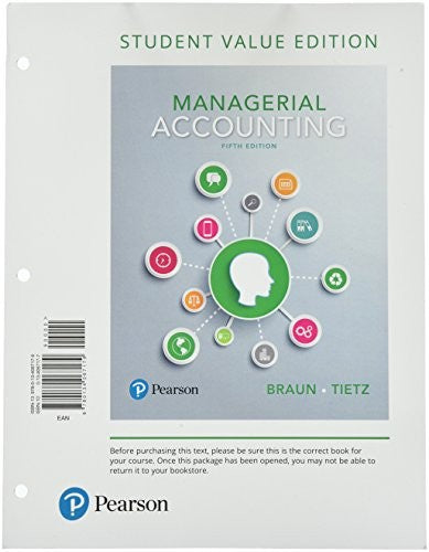 Managerial Accounting