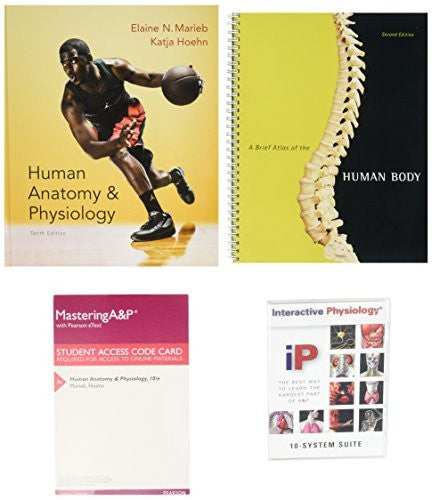 Human Anatomy & Physiology, Mastering A&p with Pearson Etext & Valuepack Access Card, Interactive Physiology 10-System Suite CD-ROM and Brief Atlas of the Human Body