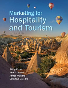 Marketing for Hospitality and Tourism 