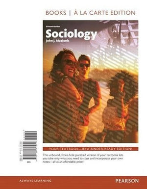 Sociology -- Books a la Carte