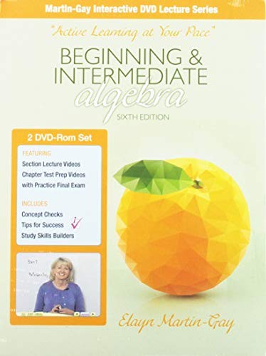 Interactive DVD Lecture Series for Beginning & Intermediate Algebra