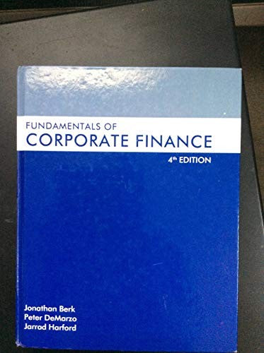 Fundamentals of Corporate Finance