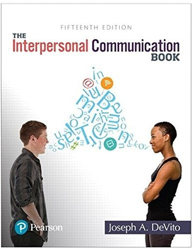 Interpersonal Communication Book The