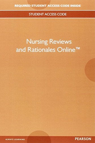 Pearson Reviews & Rationales