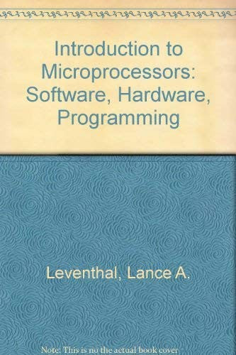 Introduction to Microprocessors