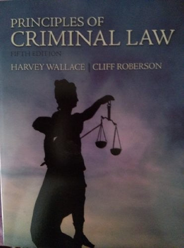 Principles of Criminal Law