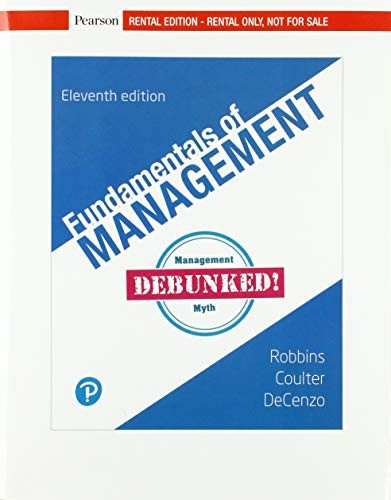 Fundamentals of Management