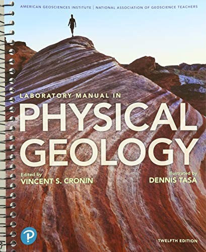 Laboratory Manual in Physical Geology