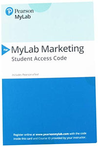 Marketing, an Introduction Plus 2019 Mylab Marketing with Pearson Etext -- Access Card Package 
