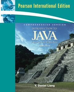 Introduction to Java Programming, Comprehensive Version 