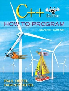 C++ How to Program 