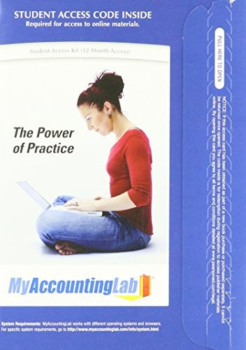 MyLab Accounting -- Valuepack Access Card