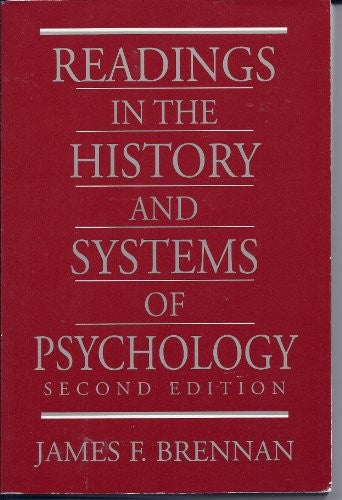 Readings in the History and Systems of Psychology
