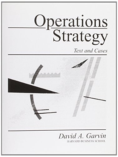 Operations Strategy