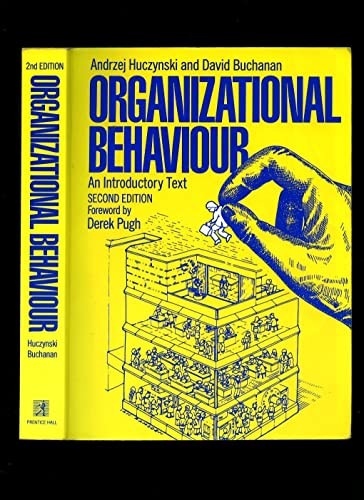 Organizational Behaviour