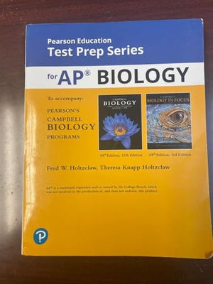 Test Prep Series AP Biology for Campbell Biology 12th edition