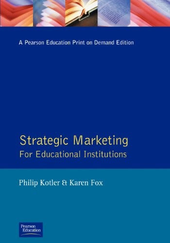 Strategic Marketing for Educational Institutions
