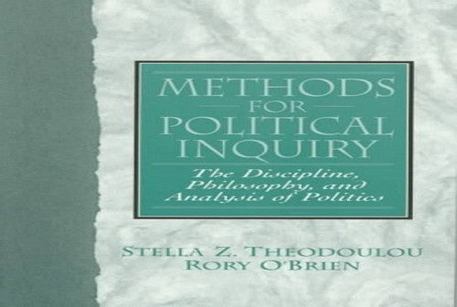 Methods for Political Inquiry