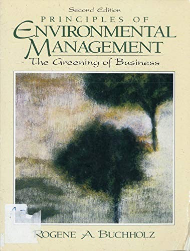 Principles of Environmental Management