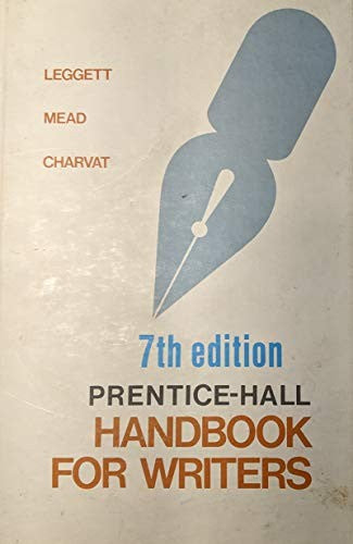 Handbook for Writers