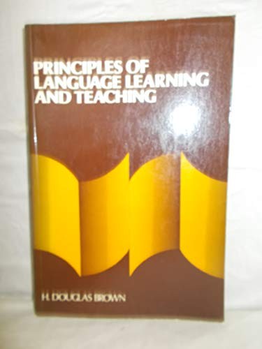 Principles of Language Learning and Teaching