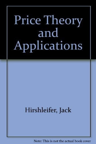 Price Theory and Applications
