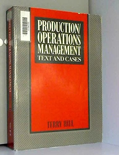 Production/Operations Management