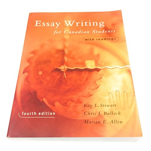 Essay Writing for Canadian Students with Readings