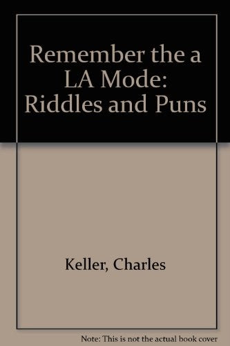 Remember the a la Mode!