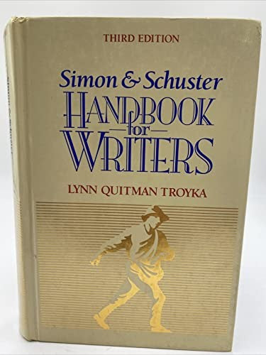Simon & Schuster Handbook For Writers