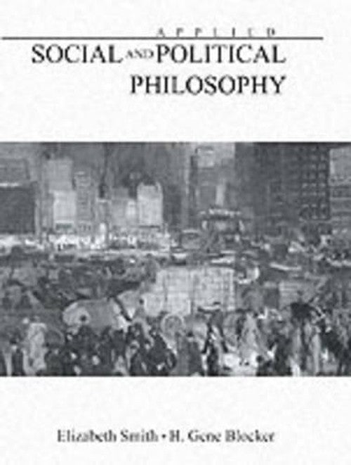 Applied Social and Political Philosophy