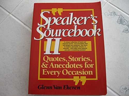 The Speaker's Sourcebook