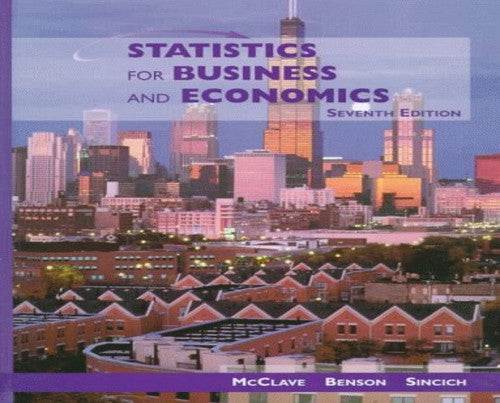 Statistics for Business and Economics