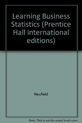 Learning Business Statistics