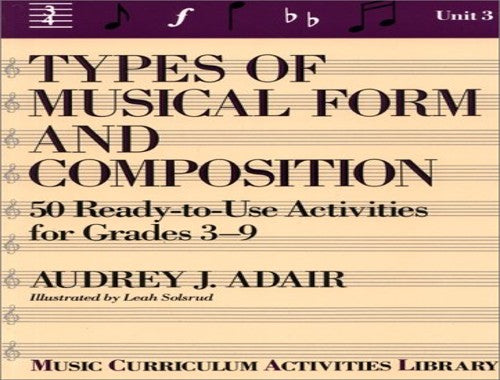 Types Of Musical Form & Composition By Adair| World of Books US