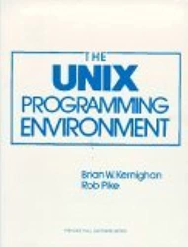 The UNIX Programming Environment, The