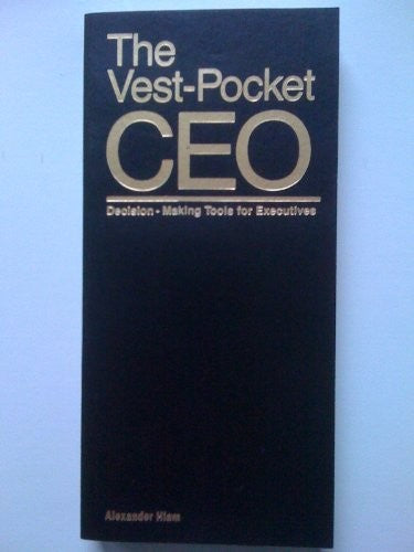 Vest Pocket Ceo:Decisn Making