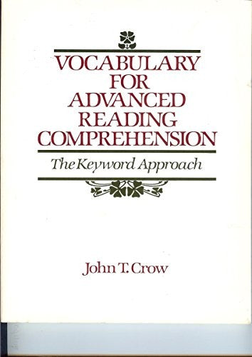 Vocabulary for Advanced Reading Comprehension